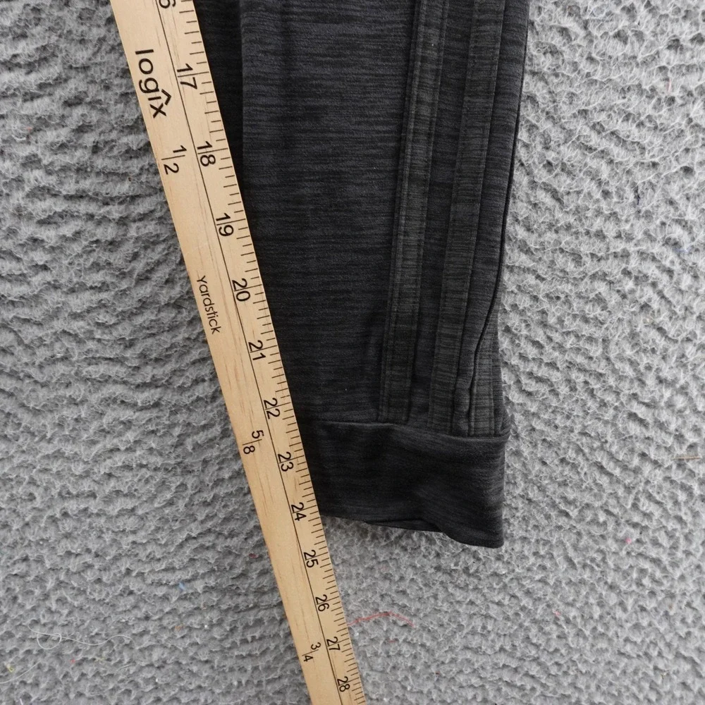 Adidas Kids Black Melange Cuffed Jogger Slim Fit Pants Size Large‎ 14 NEW